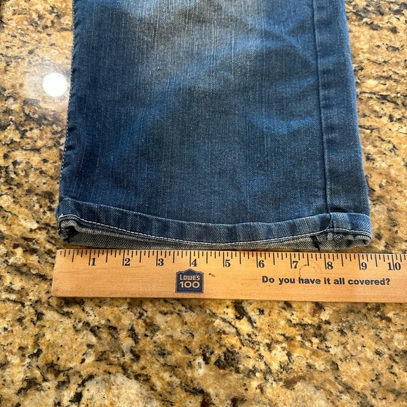 Bobby Jack vintage y2k Girls Blue Denim Jean Bermuda Shorts Size 16 1/2 - Picture 6 of 7